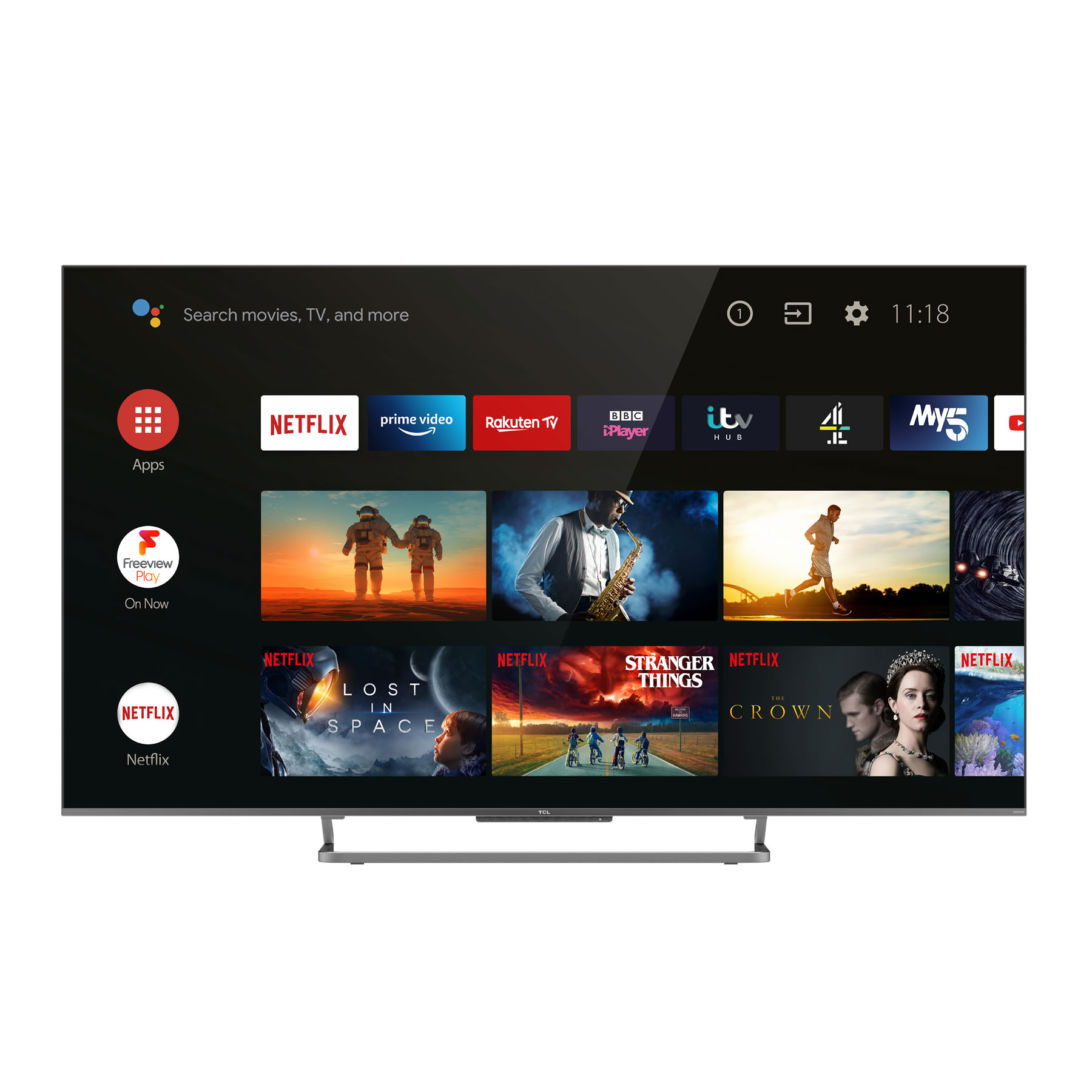 TCL 75inch 4K QLED SMART TV WiFi Freeview HD Android