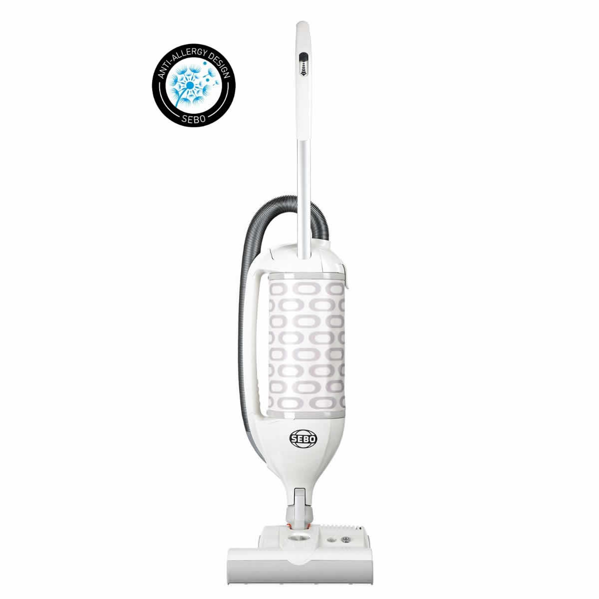 Sebo 700Watts Upright Vacuum Cleaner Bagged White