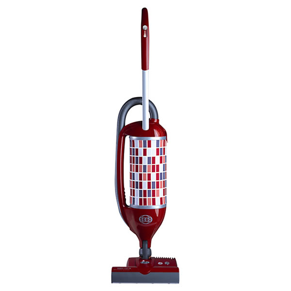 Sebo 700Watts Upright Vacuum Cleaner Bagged Rhodium Red