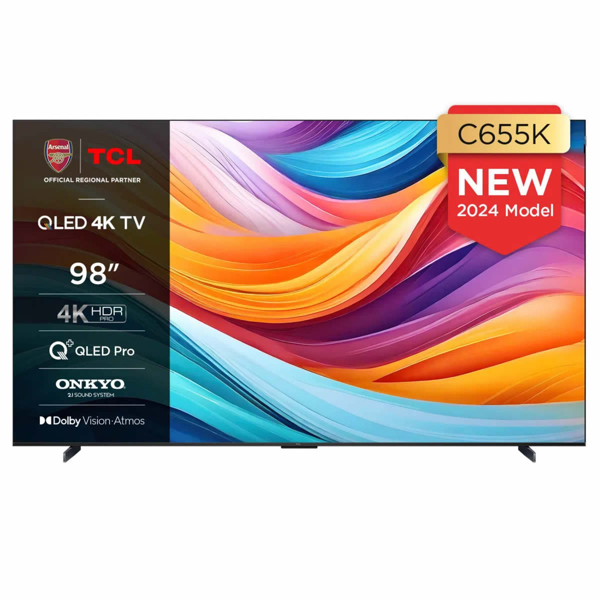 TCL 98inch 4K QLED PRO SMART TV WiFi Freeview HD Google