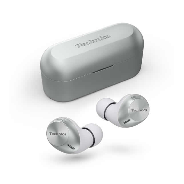 Technics Bluetooth Wireless Earbuds Built-in Alexa Silver