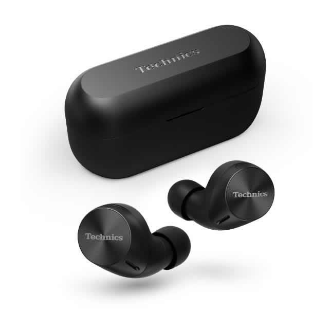 Technics Bluetooth Wireless Earbuds Built-in Alexa Black