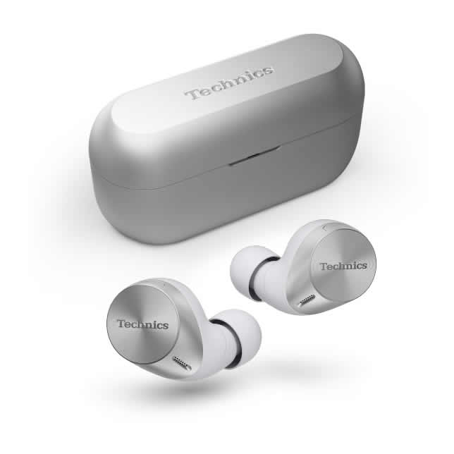 Technics Bluetooth Wireless Earbuds Built-in Alexa Silver
