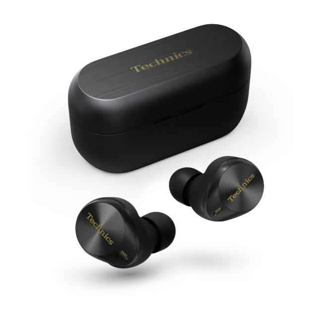 Technics Bluetooth Wireless Earbuds Built-in Alexa Black