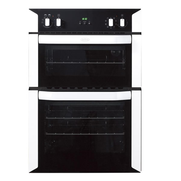 Belling 900mm Built-in Electric Double Oven Multi-Function Whit