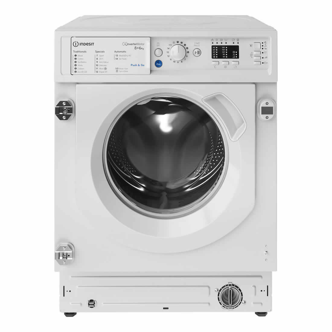 Indesit 1400rpm Integrated Washer Dryer 8kg/6kg Load White
