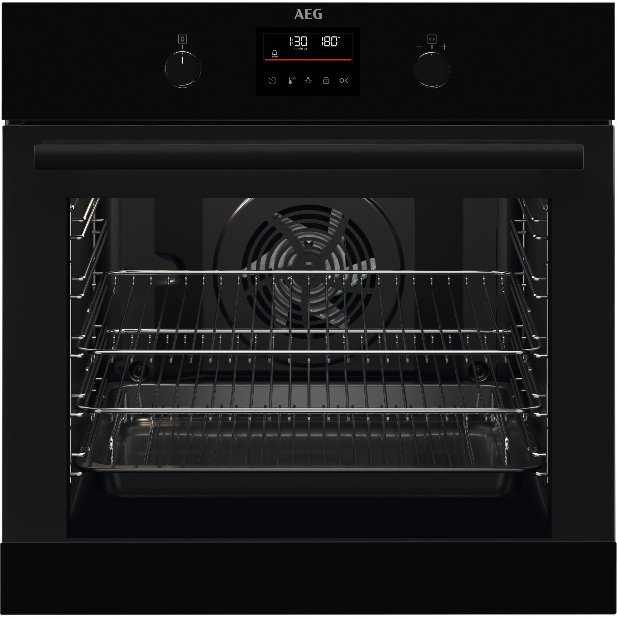AEG Built-In Single Electric Oven SteamBake