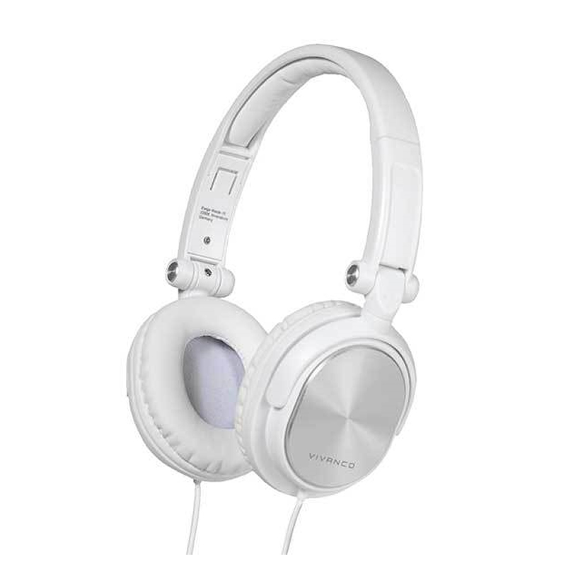 Vivanco Corded Headphones White
