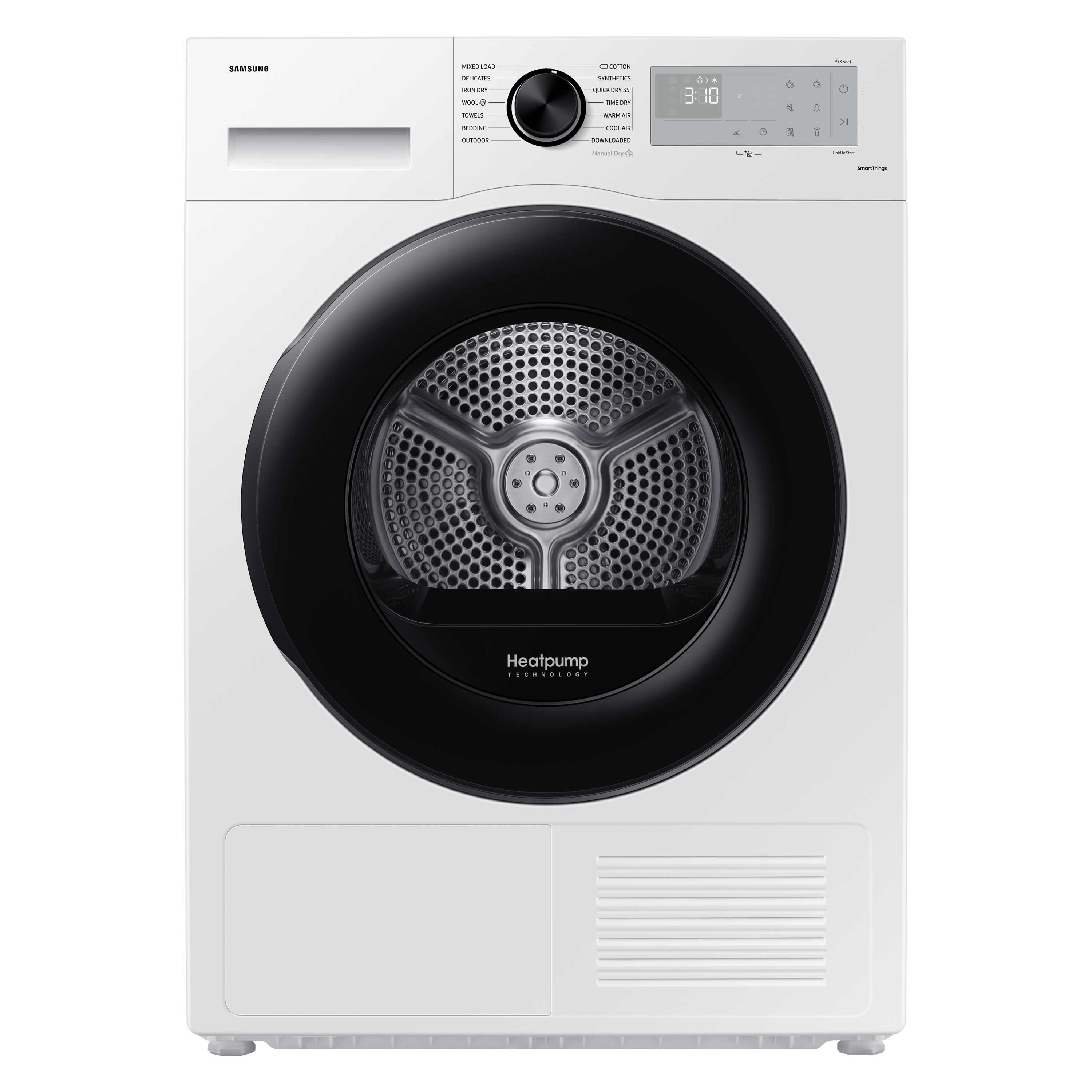Samsung 8kg Load Heat Pump Tumble Dryer Wi-Fi Class A+++ White