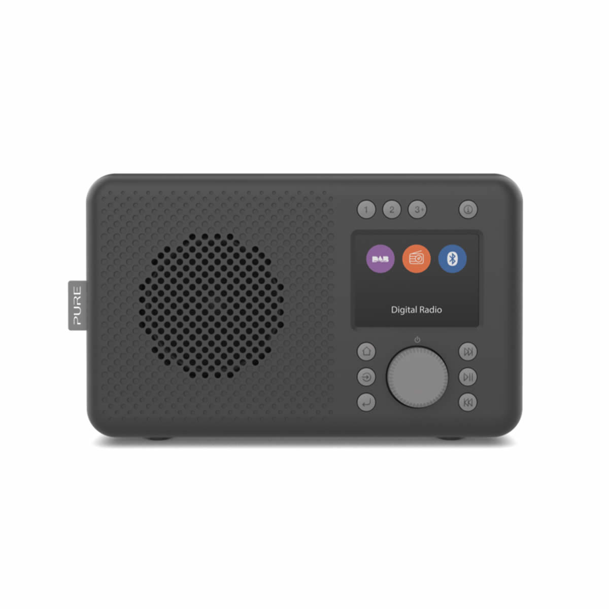 Pure DAB/DAB+/FM Radio Bluetooth Charcoal