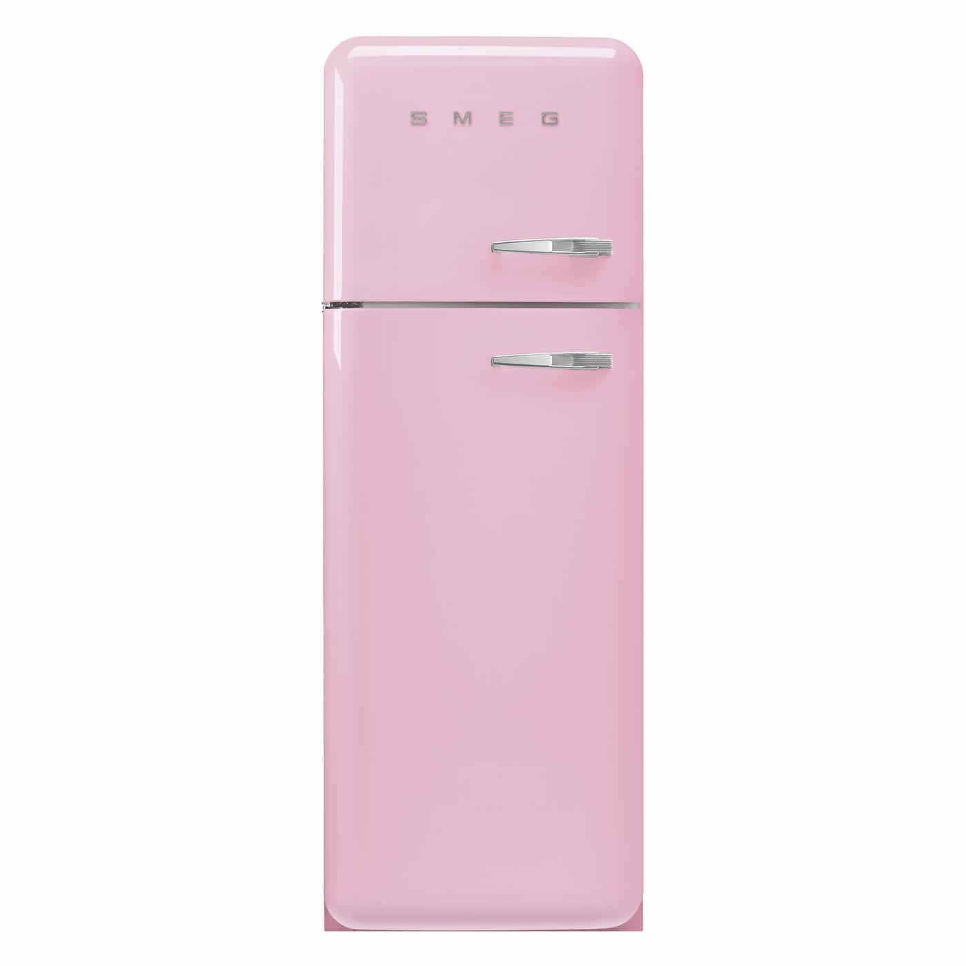 Smeg 294litre 1950s Retro Style Fridge Freezer Pink