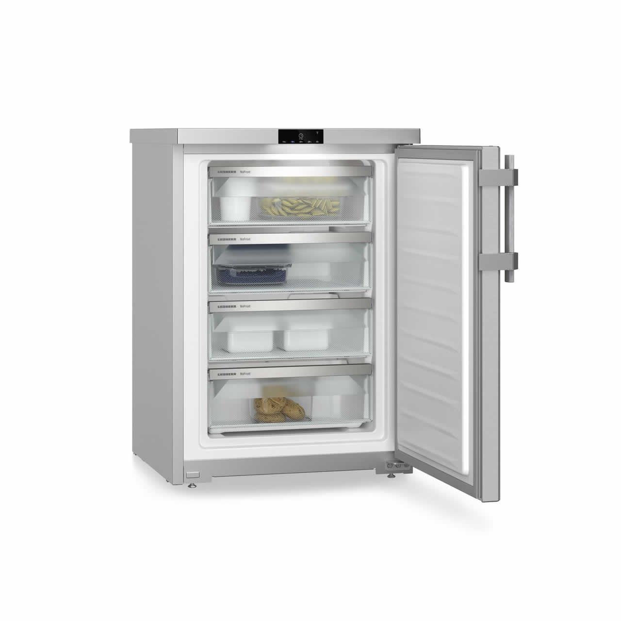 Liebherr 92 litre Upright Freezer No Frost Class D Silver