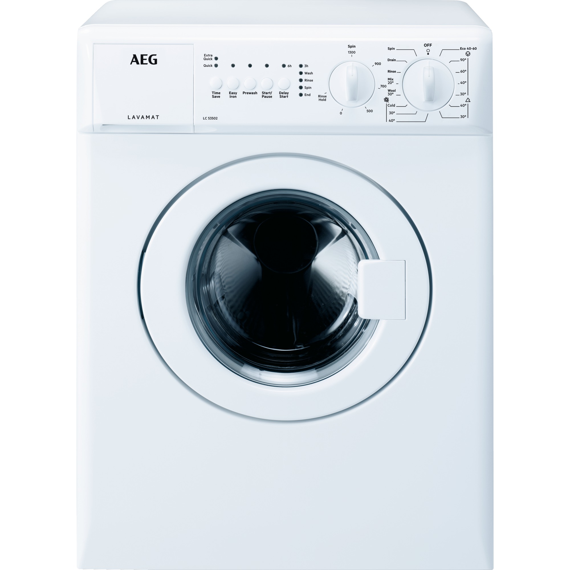 AEG 1300rpm Compact Washing Machine 3kg Load