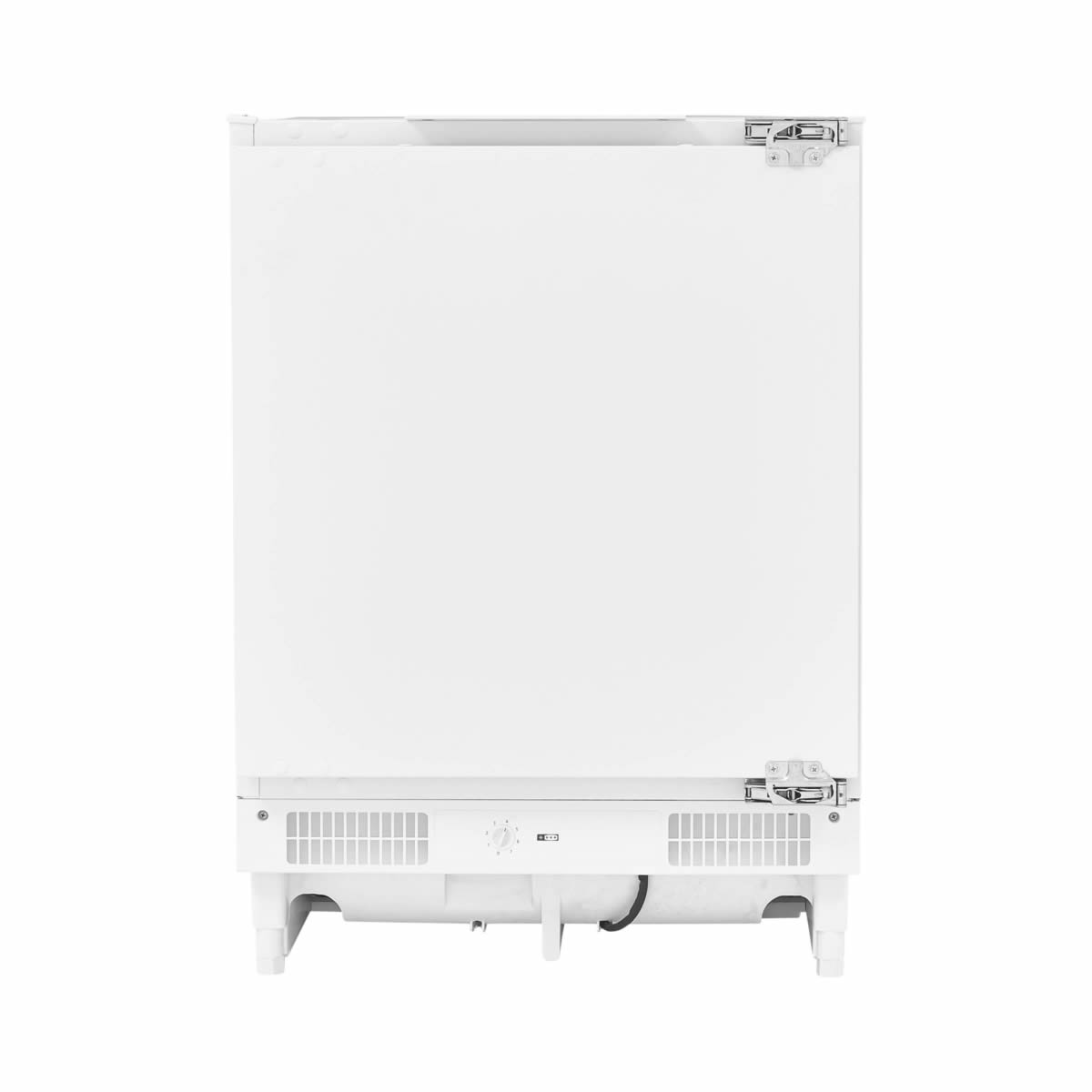 Fridgemaster MBUZ6097M Integrated Under Counter Freezer with Fixed Door Fixing Kit - F Rated