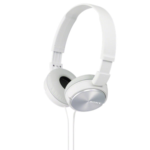 Sony Headband Headphones 30mm Driver 1.2m Cable White