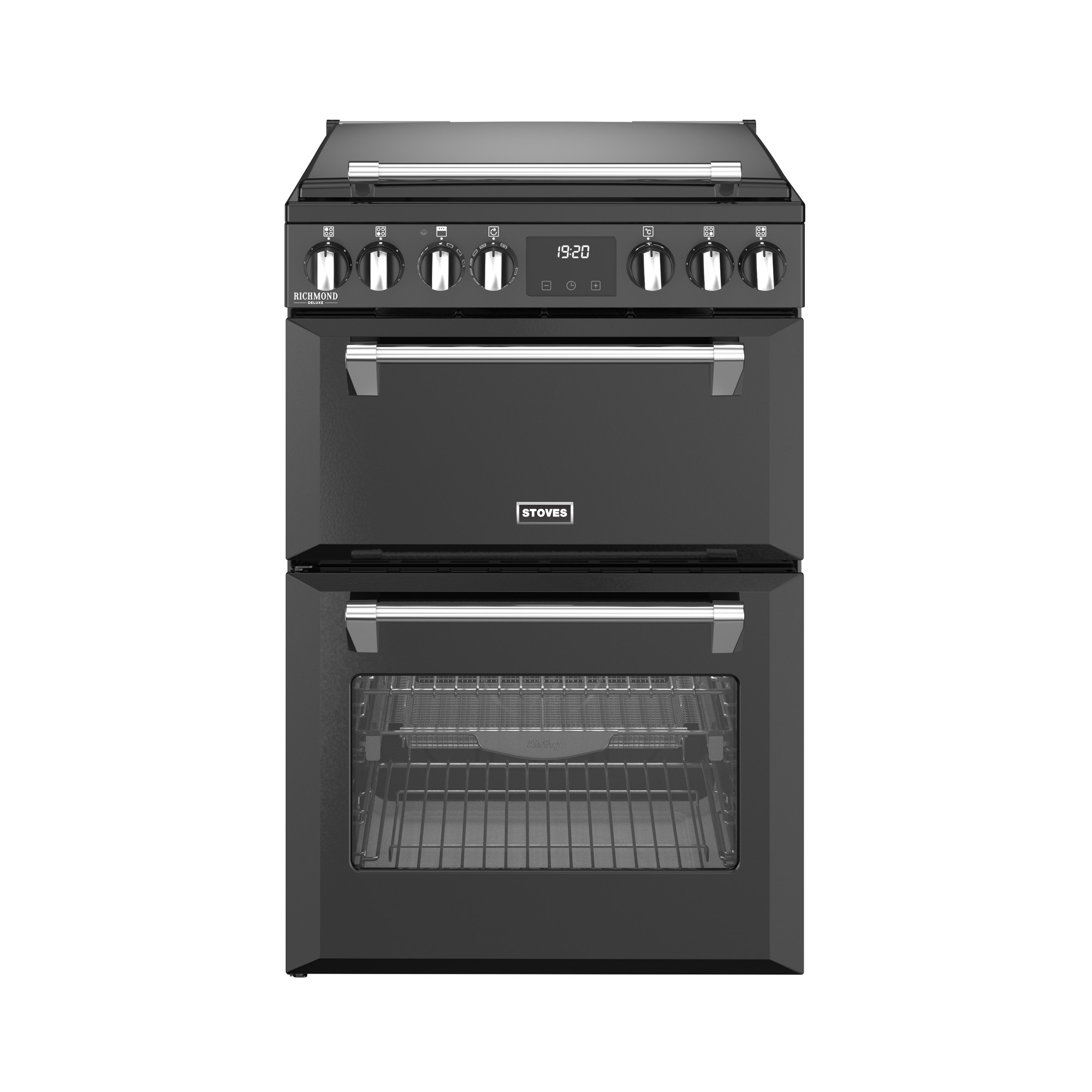 Stoves 600mm Electric Cooker Induction Hob Black