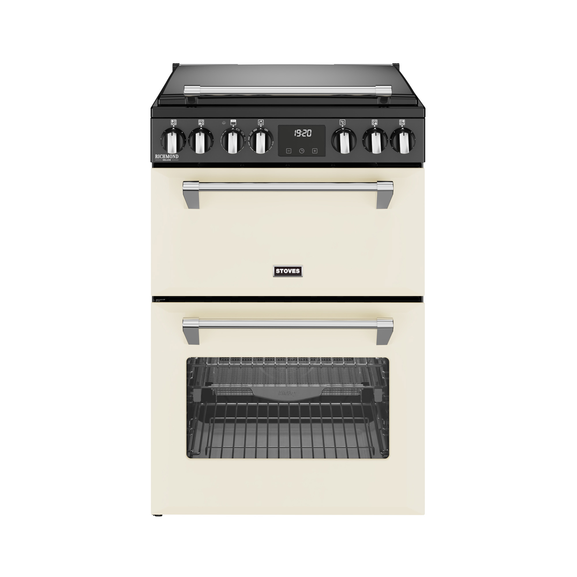 Stoves 600mm Electric Cooker Induction Hob Cream