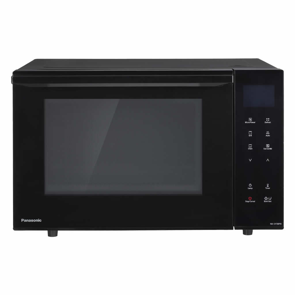 Panasonic 1000Watts Combi Microwave 23litre Flatbed Black