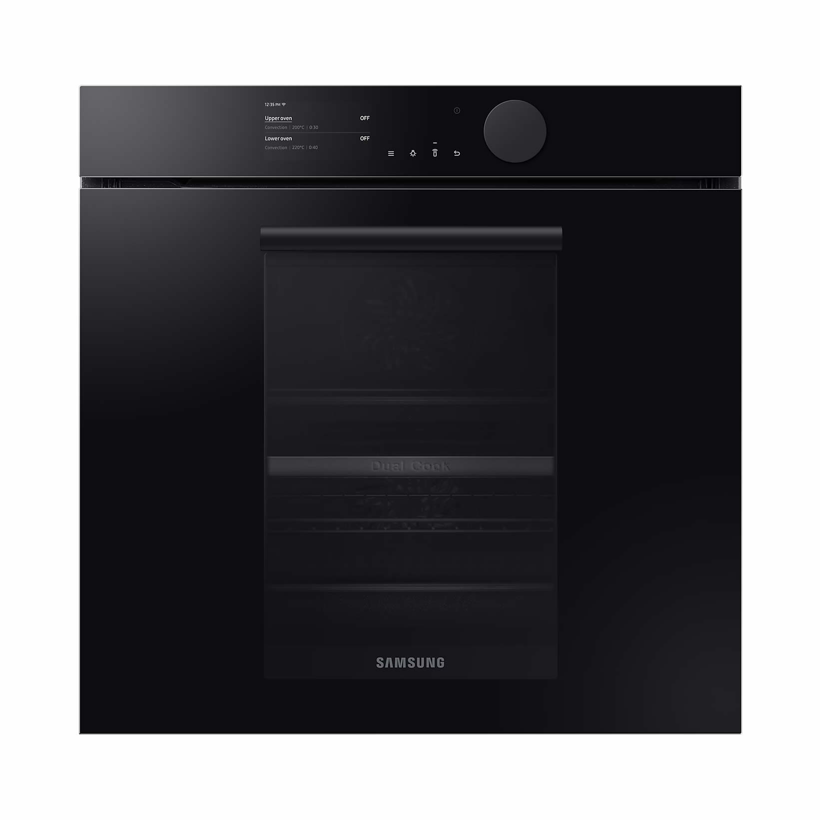 Samsung Built-in Electric Single LED Display Dual Cook