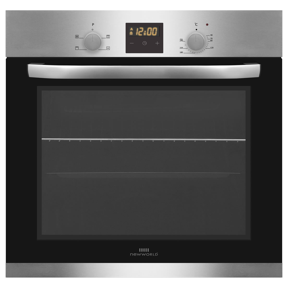 New-World Built-in Multi-Function Single Electric Oven Inox