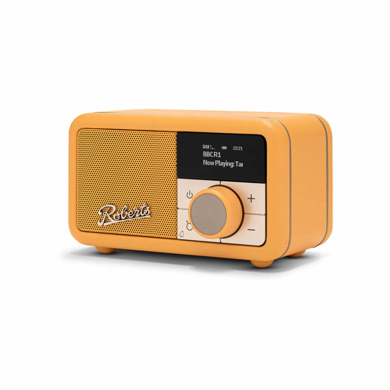 Roberts DAB/DAB+/FM RDS Digital Radio Bluetooth Sunburst Yellow