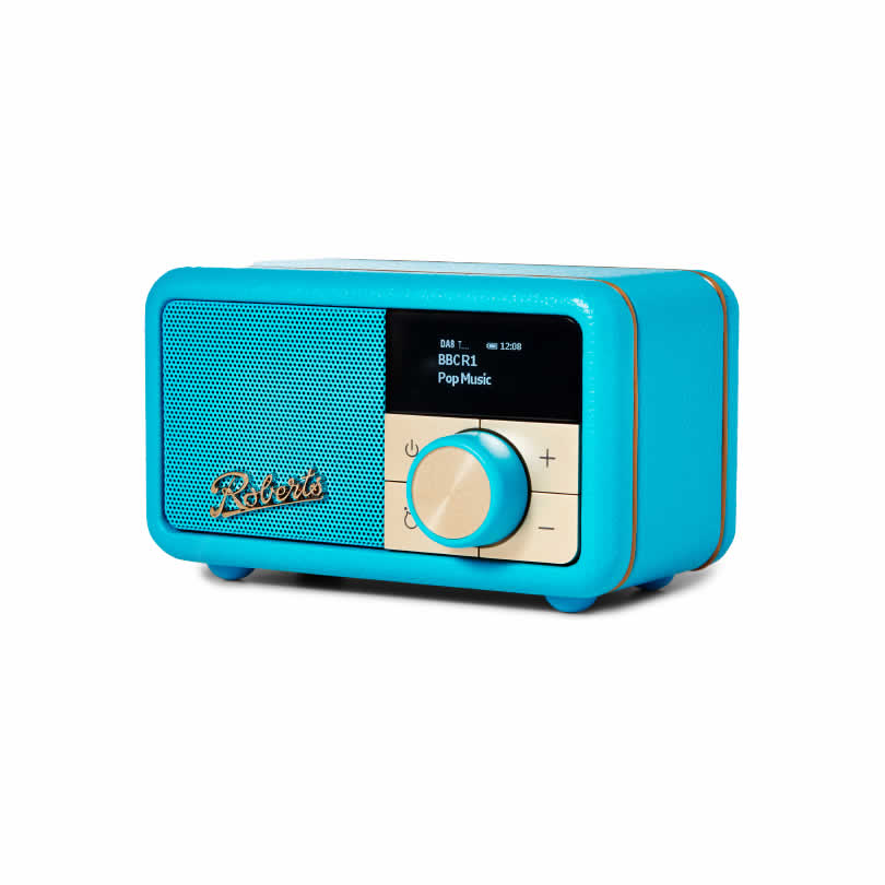 Roberts DAB/DAB+/FM RDS Digital Radio Bluetooth Electric Blue