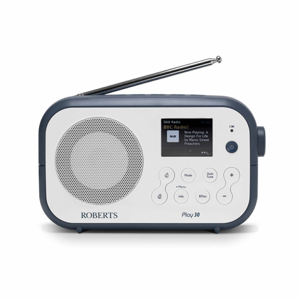 Roberts DAB/DAB+/FM Radio 40-Station Presets Bluetooth