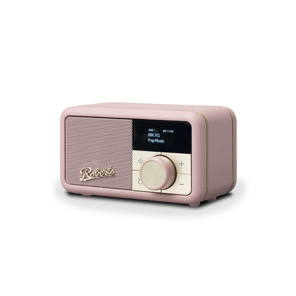 Roberts DAB/DAB+/FM RDS Digital Radio Bluetooth Dusky Pink