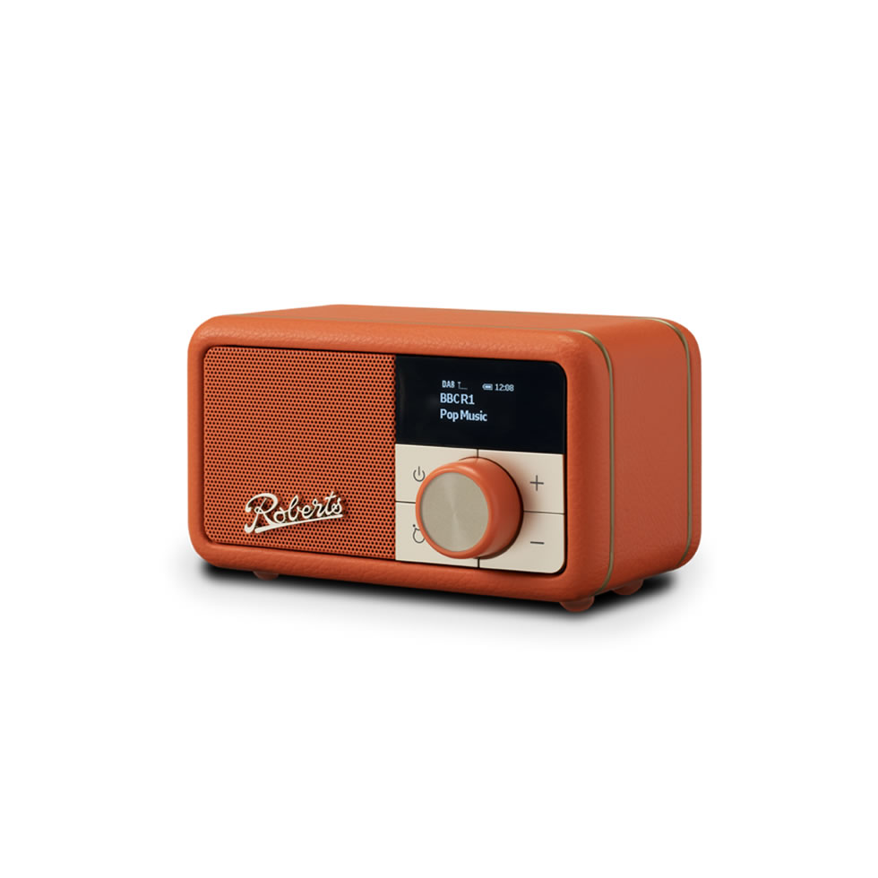 Roberts DAB/DAB+/FM RDS Digital Radio Bluetooth Pop Orange