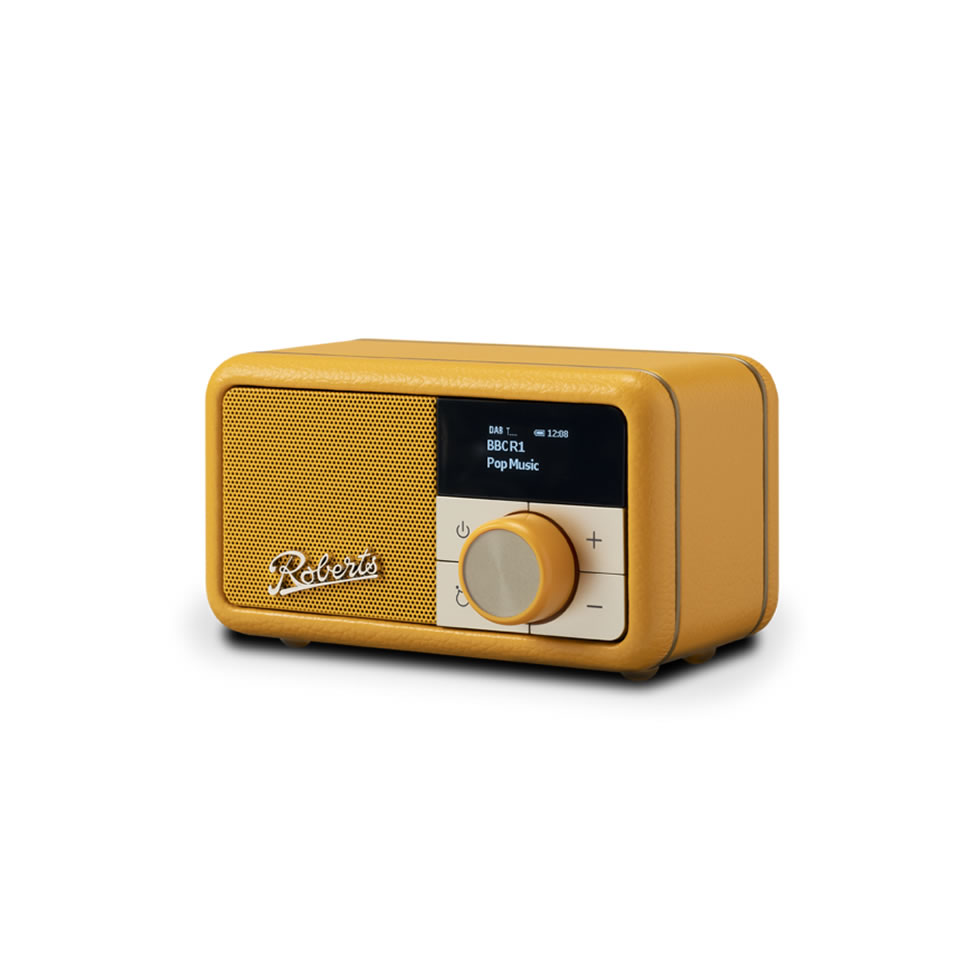 Roberts DAB/DAB+/FM RDS Digital Radio Bluetooth Sunburst Yellow