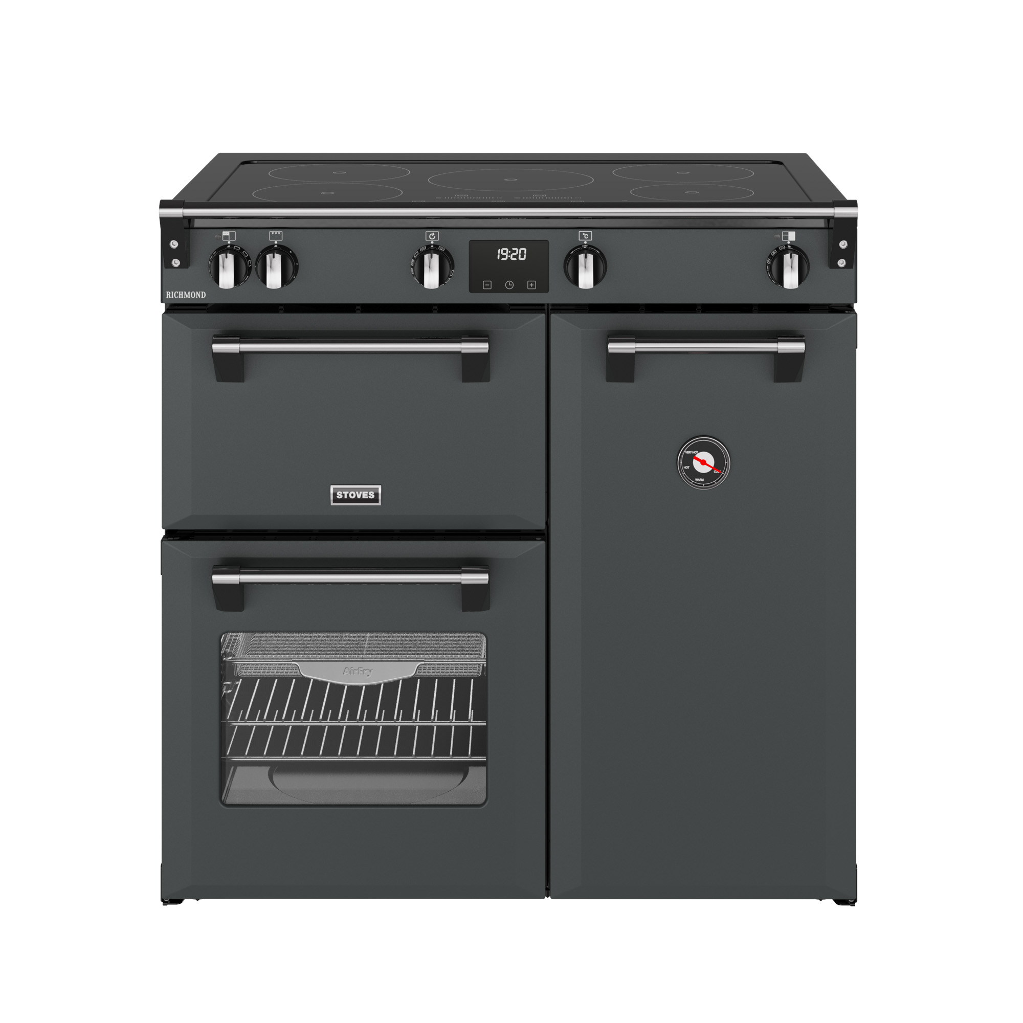 Stoves 900mm Electric Range Cooker Induction Hob Anthracite