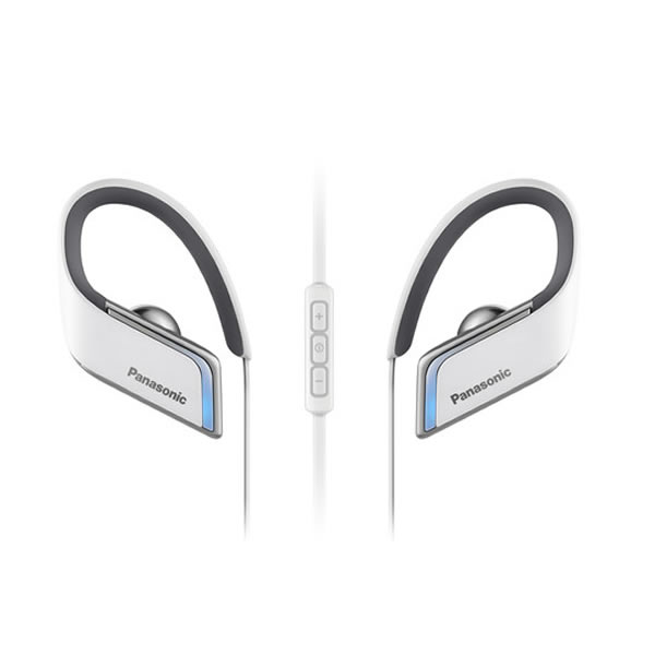 Panasonic Bluetooth Wireless Ear Phones 6-hour Playback White