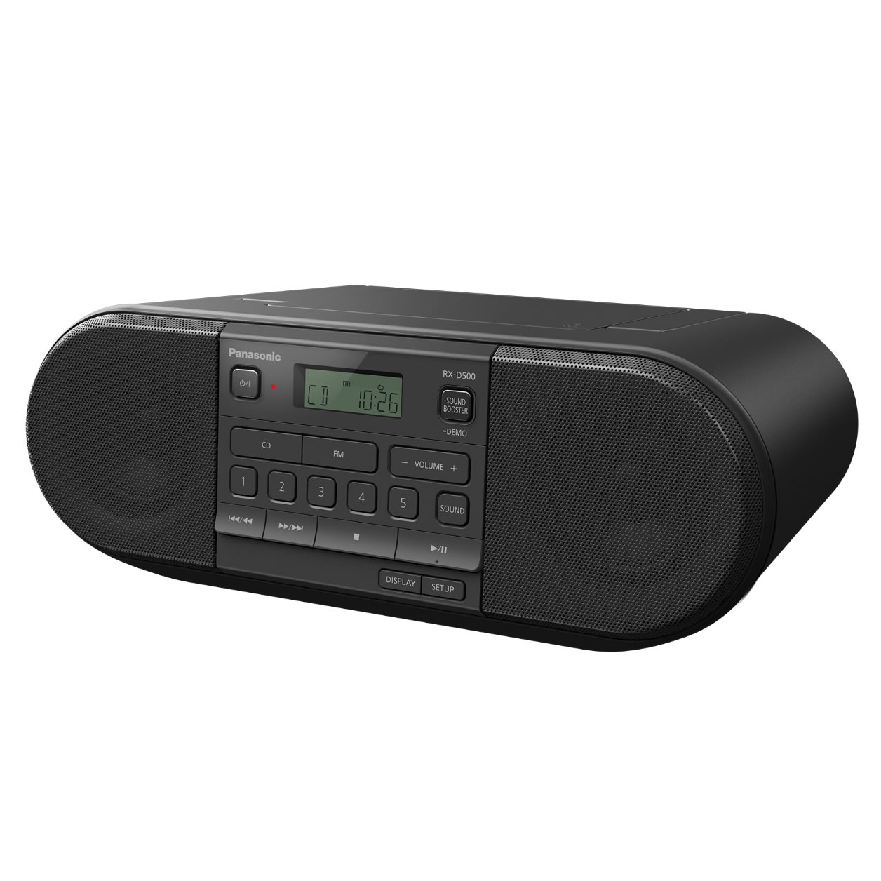 Panasonic Portable FM Radio & CD Player