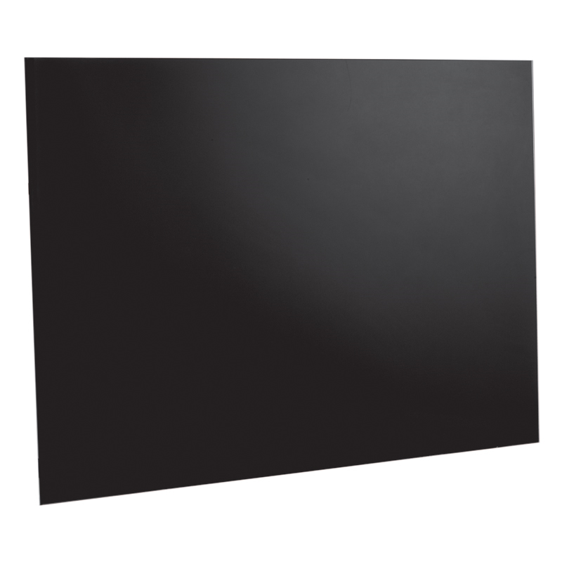 Stoves 1000mm Splashback Easy Clean Surface Black Glass