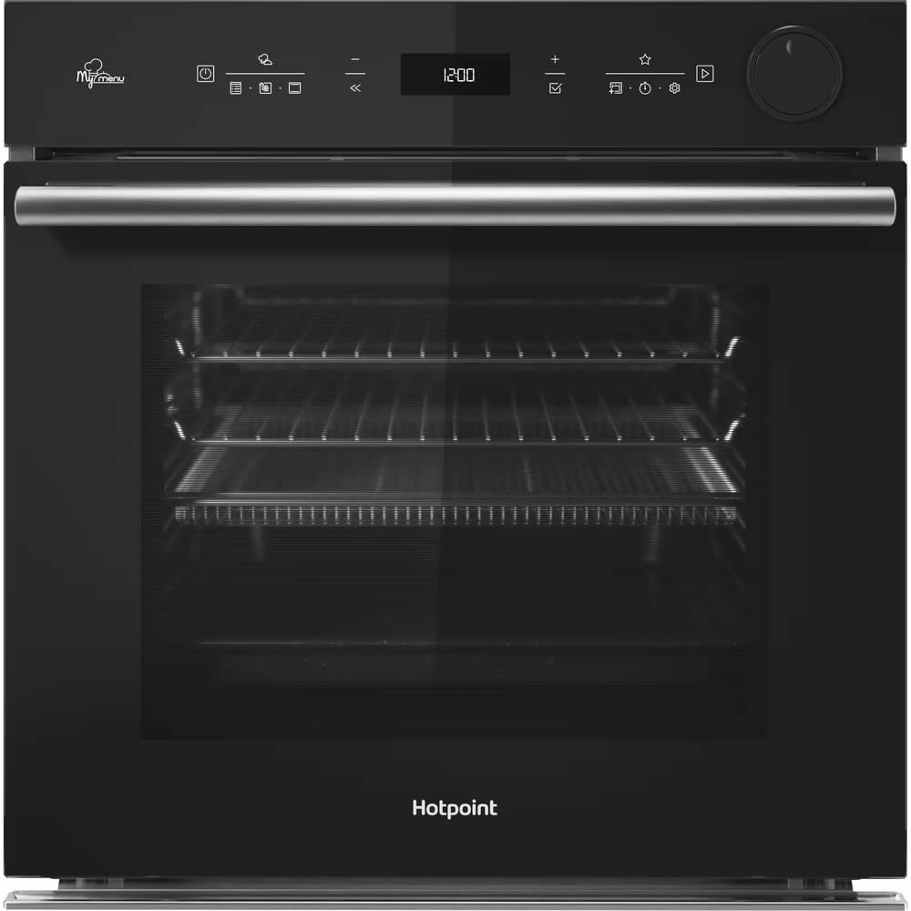 Hotpoint Built-In Single Electric Oven Multi-Flow Air Fry Black