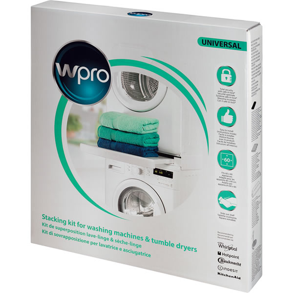 Wpro Universal Stacking Kit for Washers and Tumble Dryers