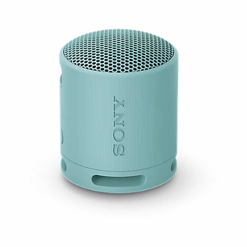 Slide SRSXB100L Portable Bluetooth Speaker 16-hours Playback Blue