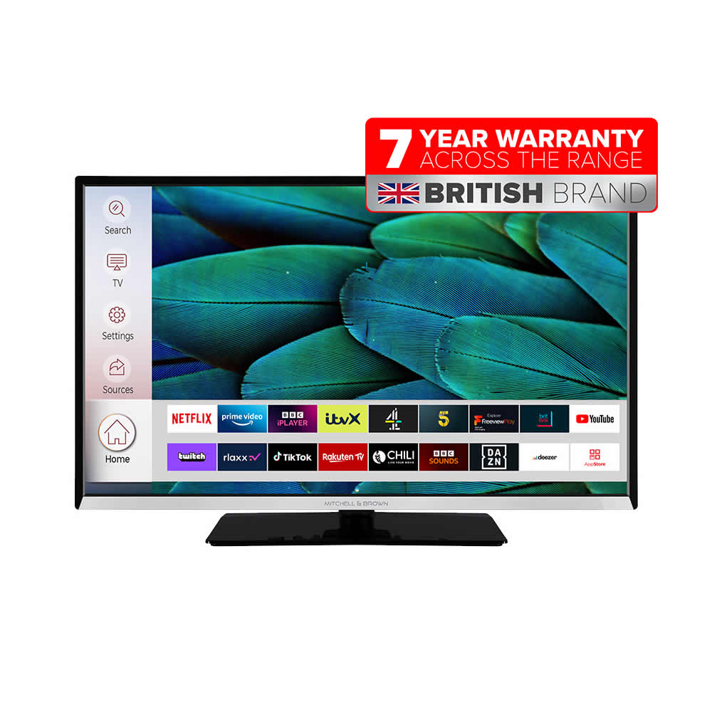Mitchell-and-Brown 24inch LED HD Ready SMART TV Freeview