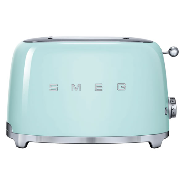 Smeg 1950s Retro Style 2-Slice Toaster 950Watts Pastel Green