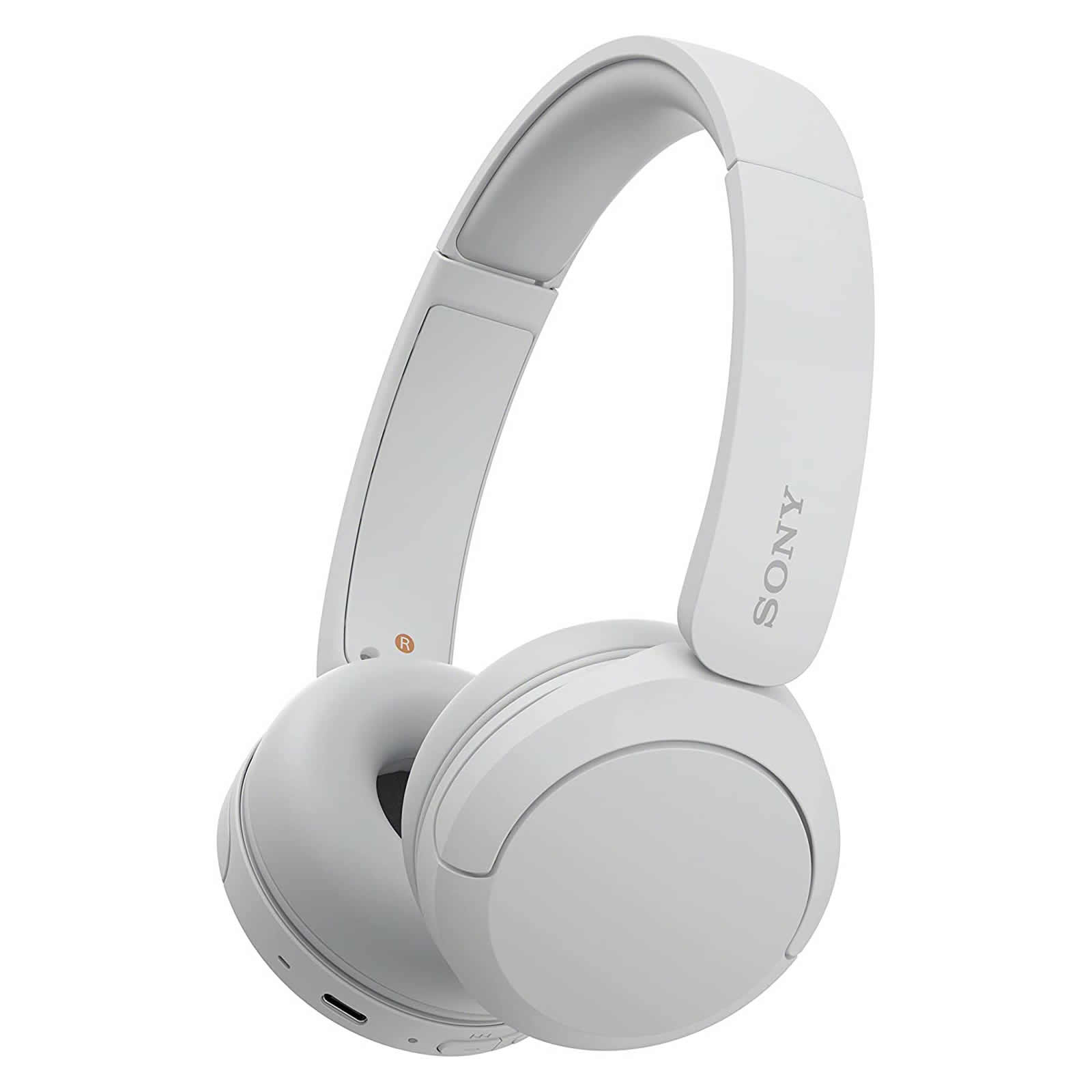 Sony Wireless Headphones Bluetooth 50-hours Playback White