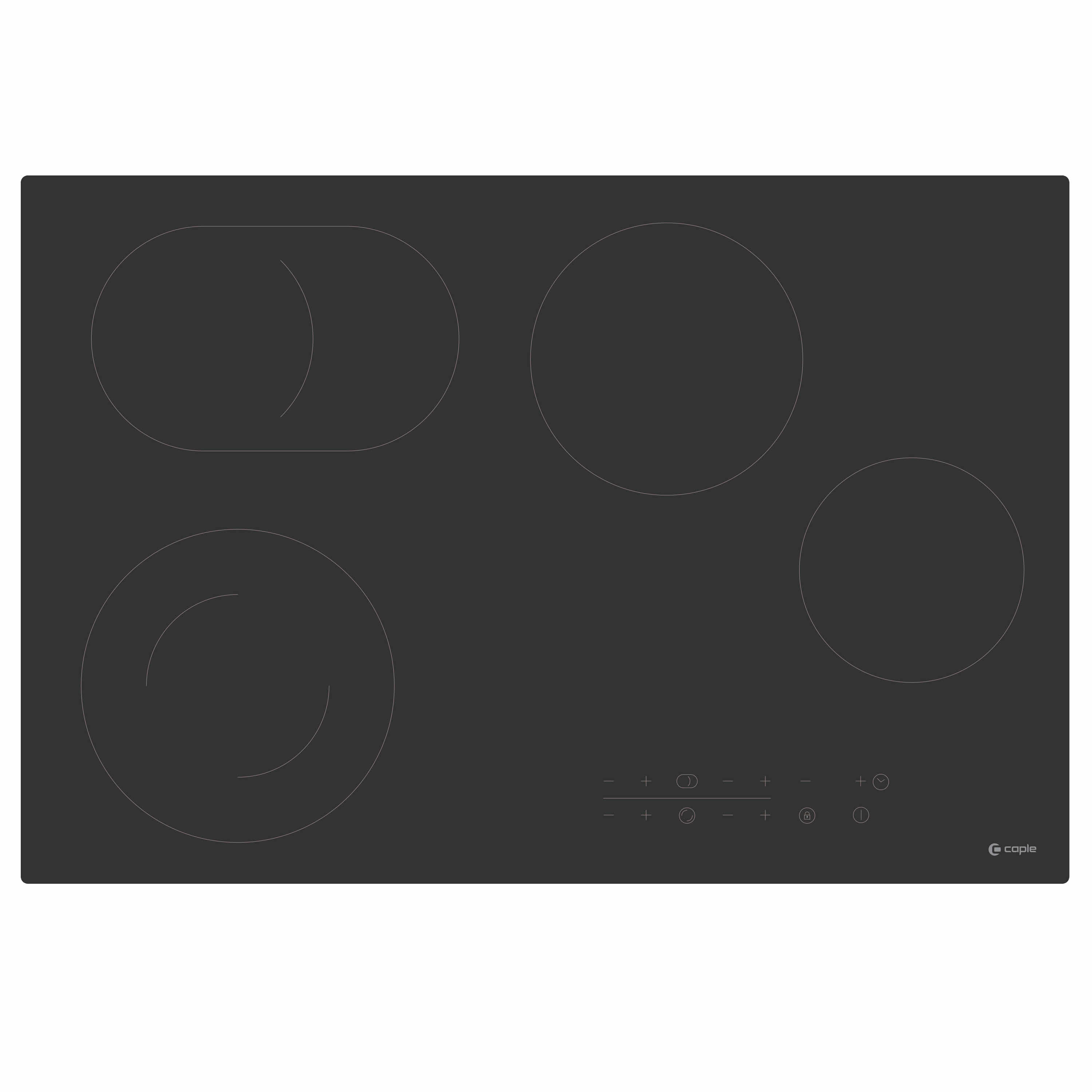 Caple 770mm Ceramic Hob Touch Control Timer