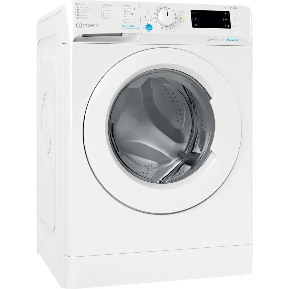 Photos - Washing Machine Indesit BWE 91485XW 